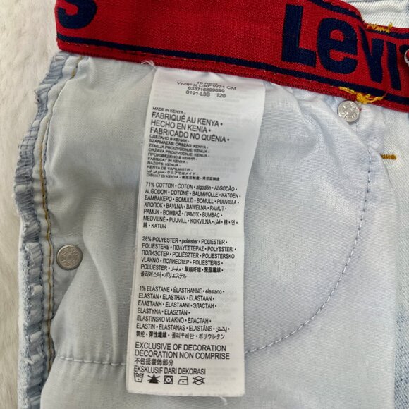 Levi’s Boys Light Wash Jeans - Picture 10 of 10